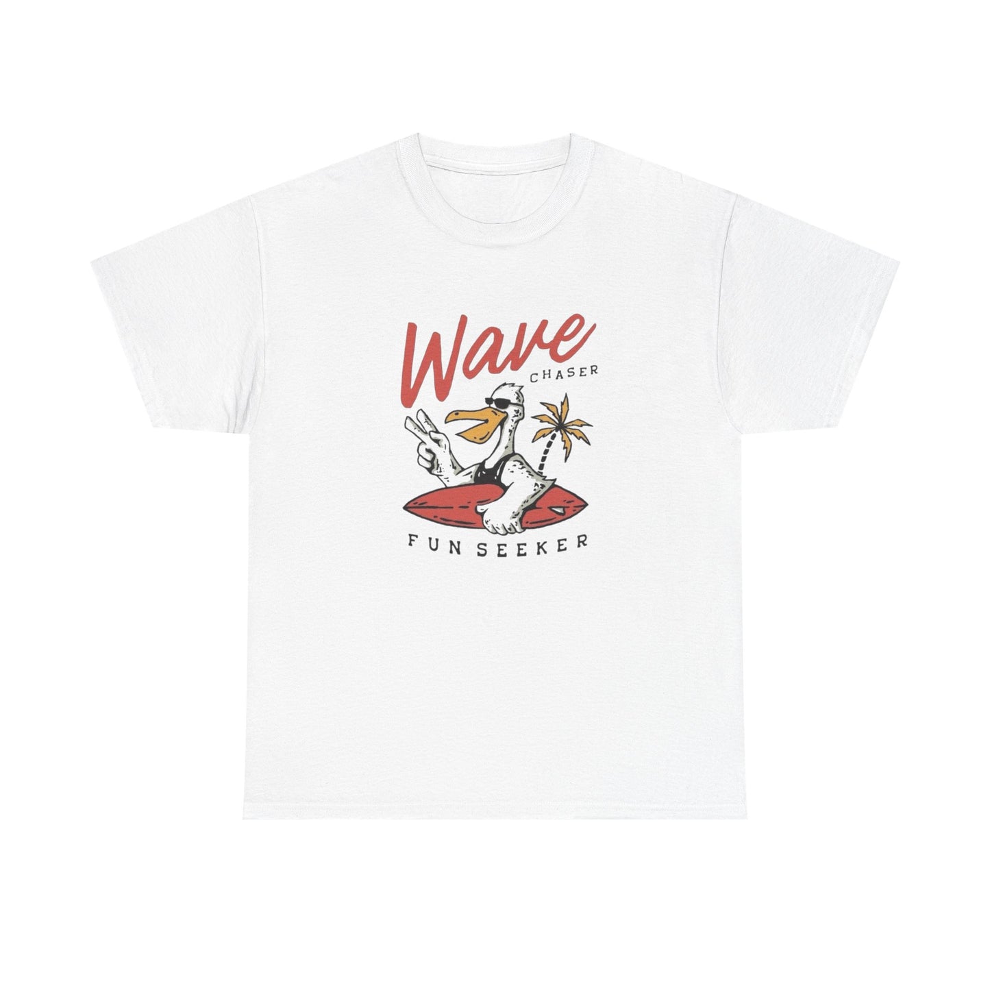 Wave Chaser T Shirt Graphic Unisex Heavy Cotton Tee NEW GIFT