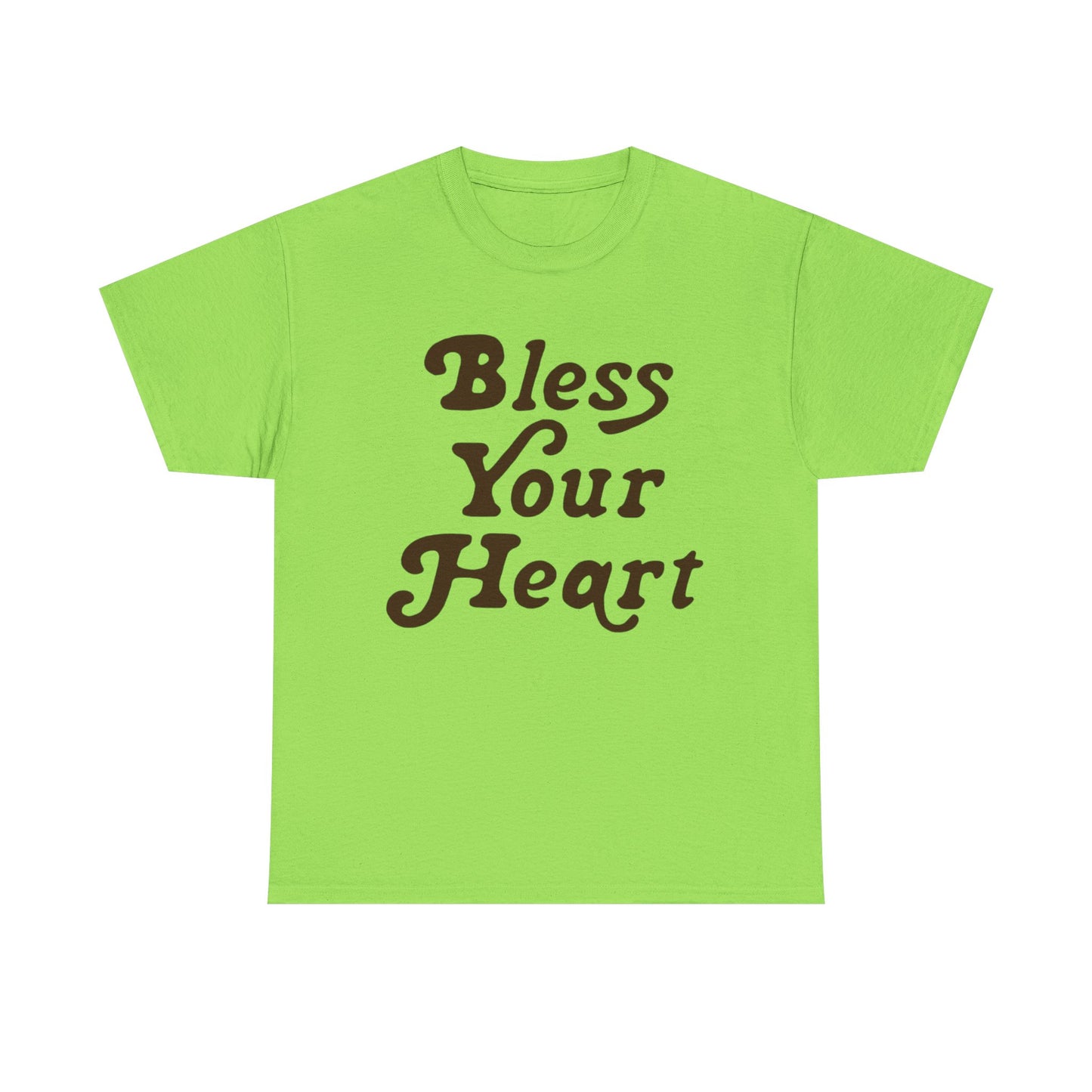 Bless Your Heart Graphic T Shirt Funny Southern Terms Unisex Heavy Cotton Tee