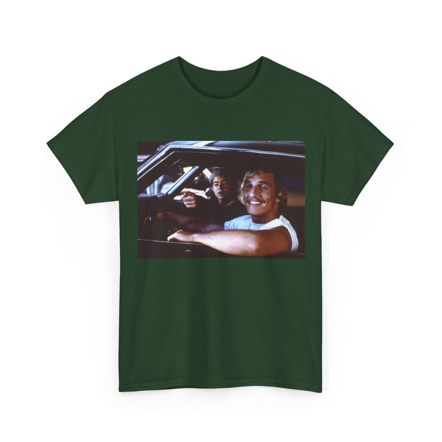 Dazed and Confused Tshirt Vintage Movie Poster Retro Texas Unisex Heavy Cottonn