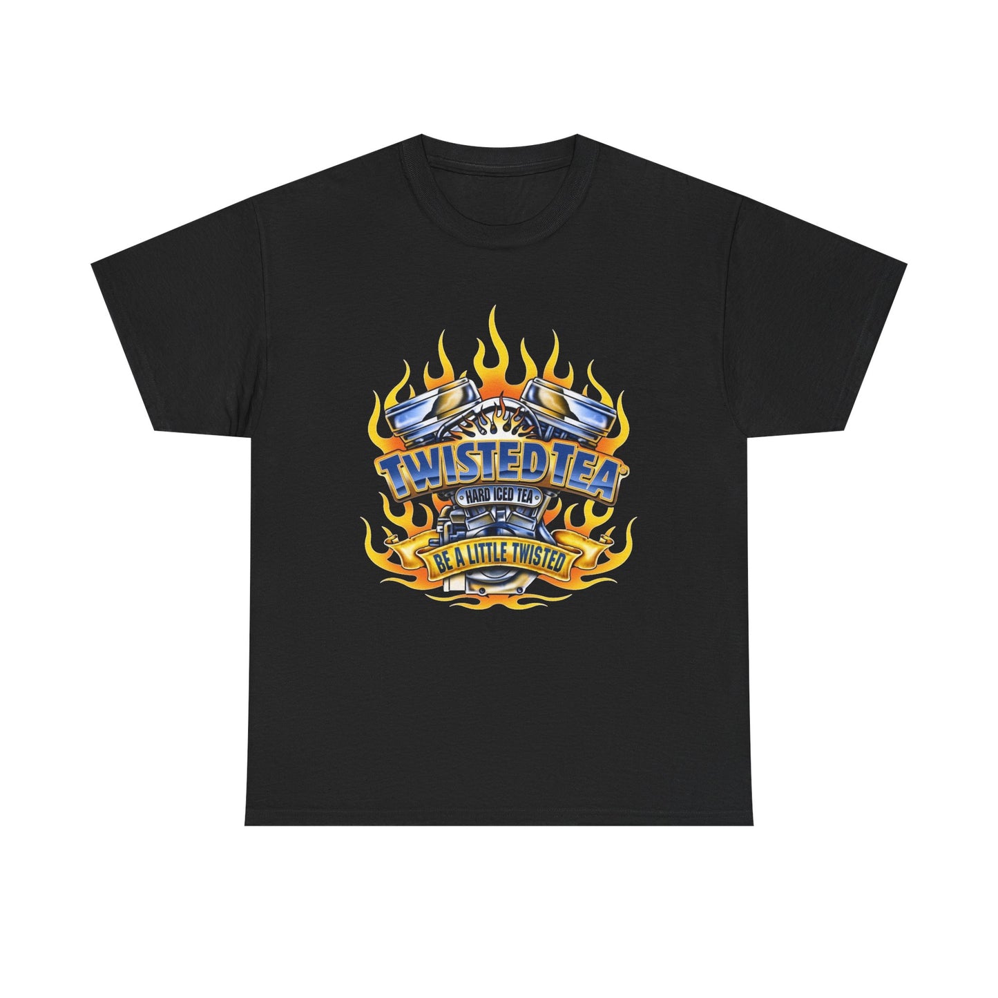 Twisted Tea Hard Graphic T Shirt Unisex Heavy Cotton Tee NEW