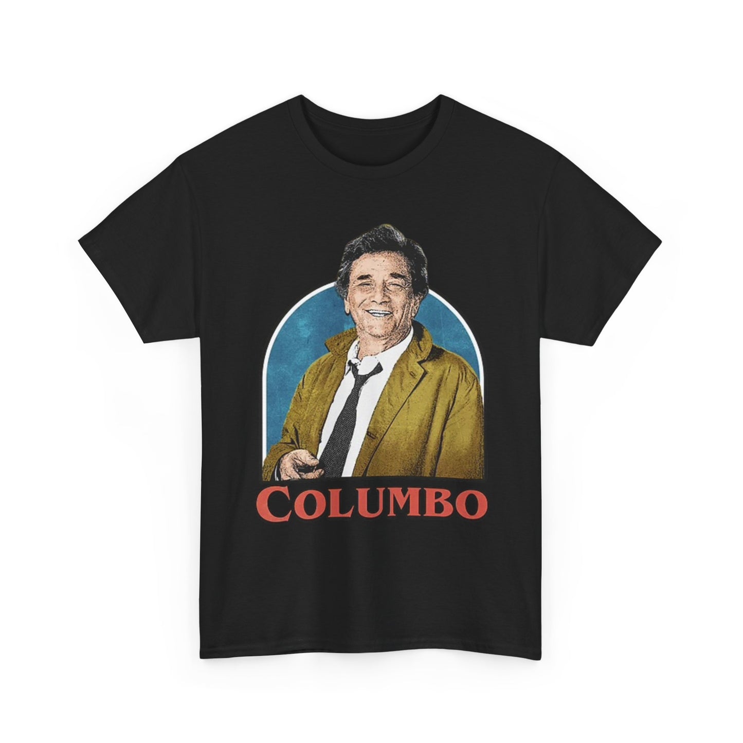 Colombo Graphic T Shirt Vintage Tv Series Retro Unisex Heavy Cotton Tee