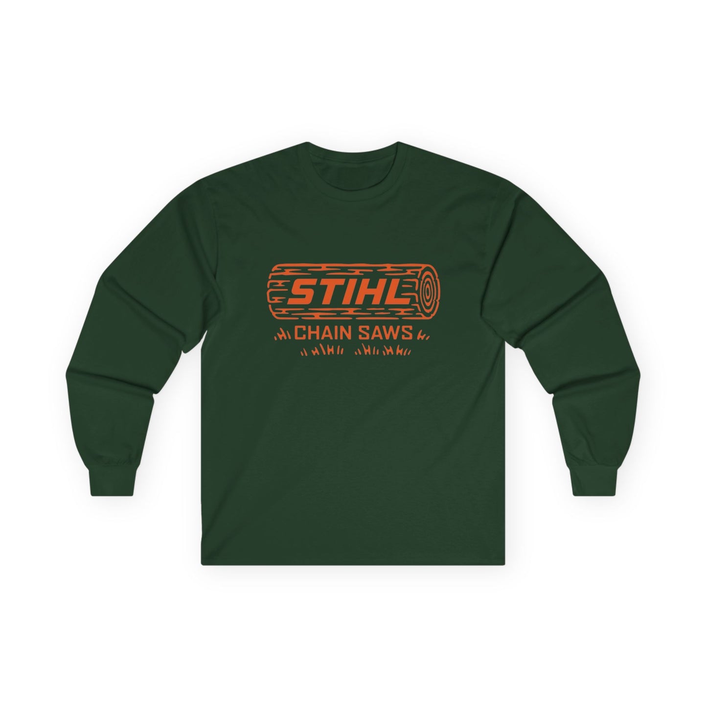 Stihl Chainsaws Shirt NEW MENS Unisex Ultra Cotton Long Sleeve Tee