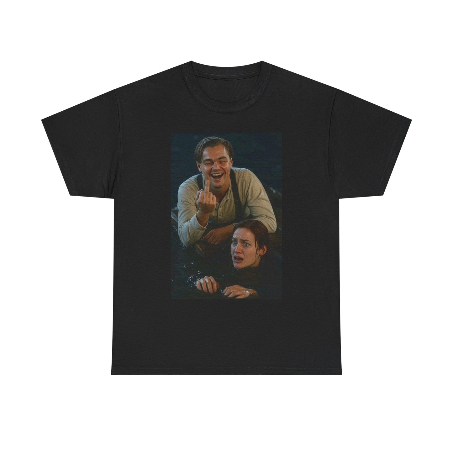 Funny Titanic Graphic T Shirt Unisex Heavy Cotton Tee