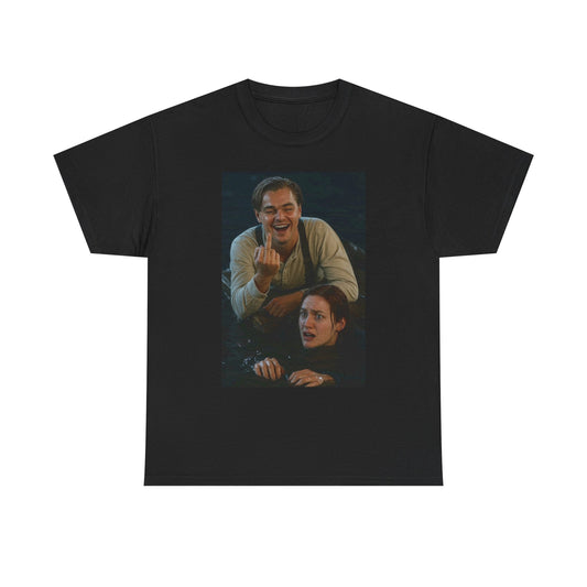 Funny Titanic Graphic T Shirt Unisex Heavy Cotton Tee