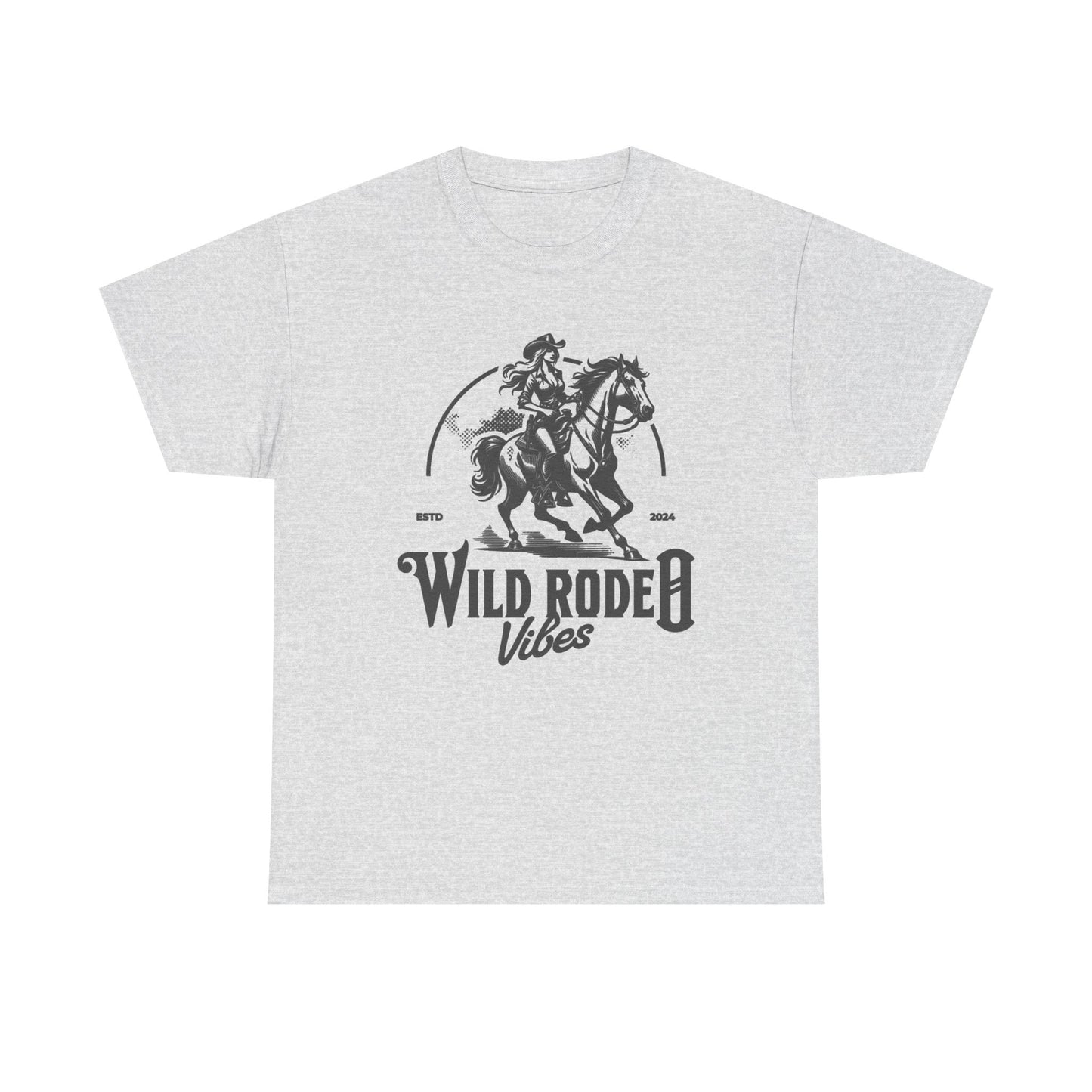 Wild Rodeo Cowgirls Graphic T Shirt Women's Vintage Retro Cotton Tee