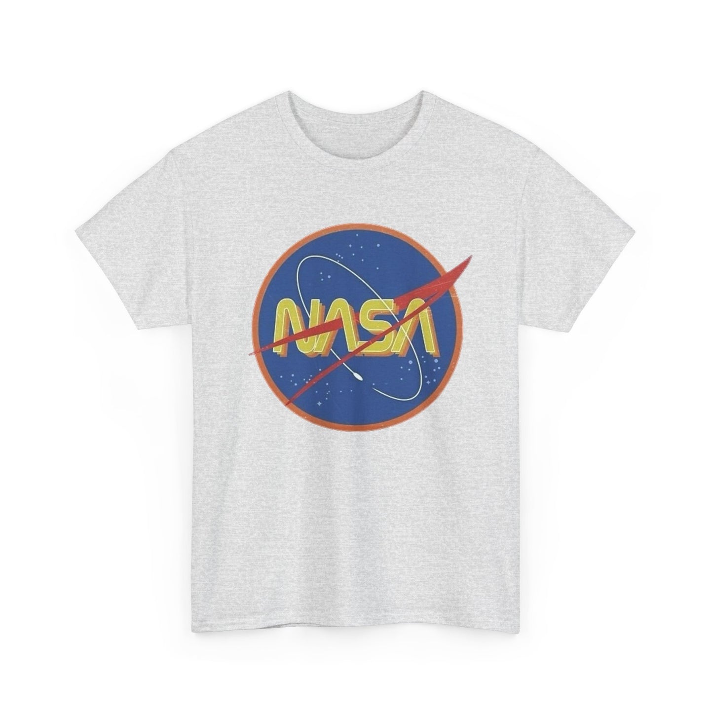 NASA Retro 70's Graphic T Shirt Unisex Heavy Cotton Tee