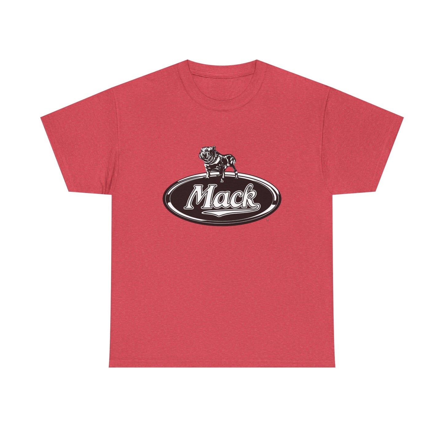 Mack Truck Vintage Bulldog Graphic T Shirt NEW Unisex Heavy Cotton Tee