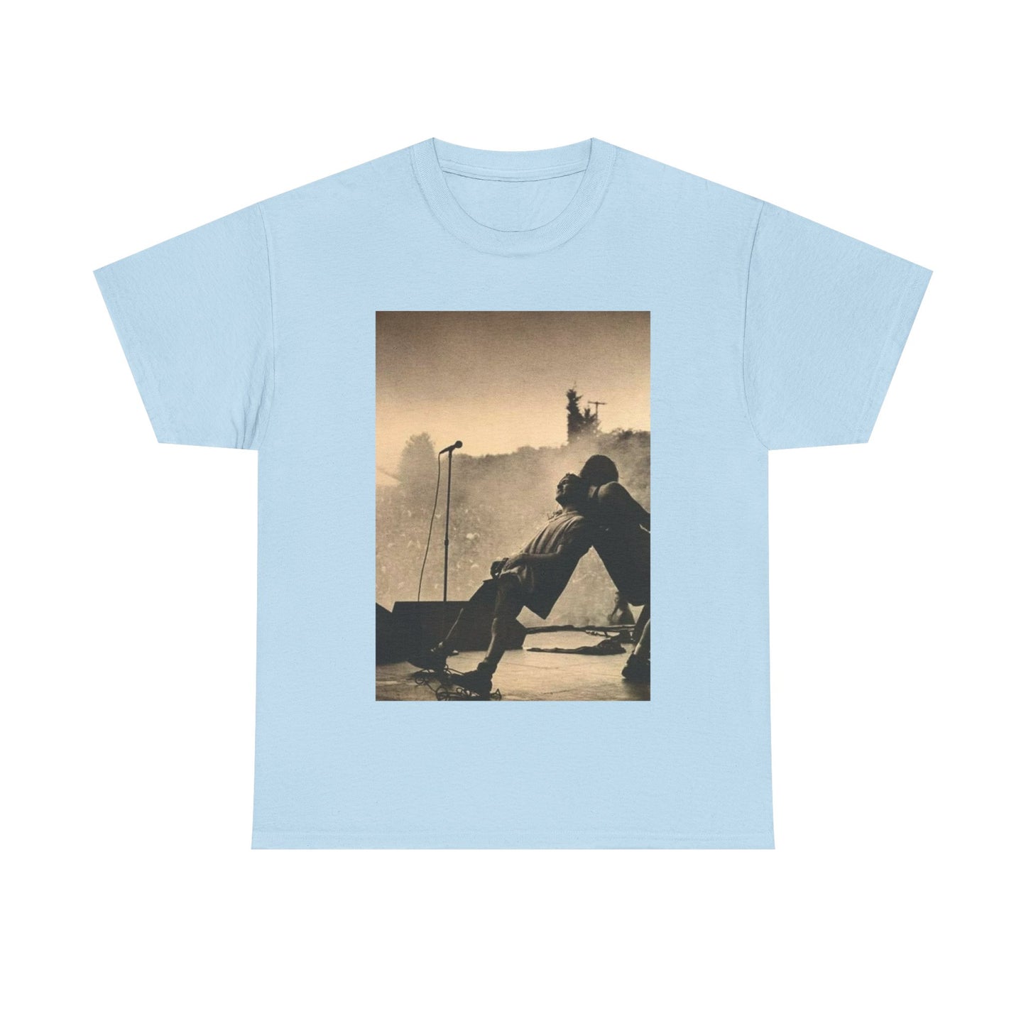 Pearl Jam TShirt vintage grunge stage  photo Unisex Heavy Cotton Tee OFFICIAL