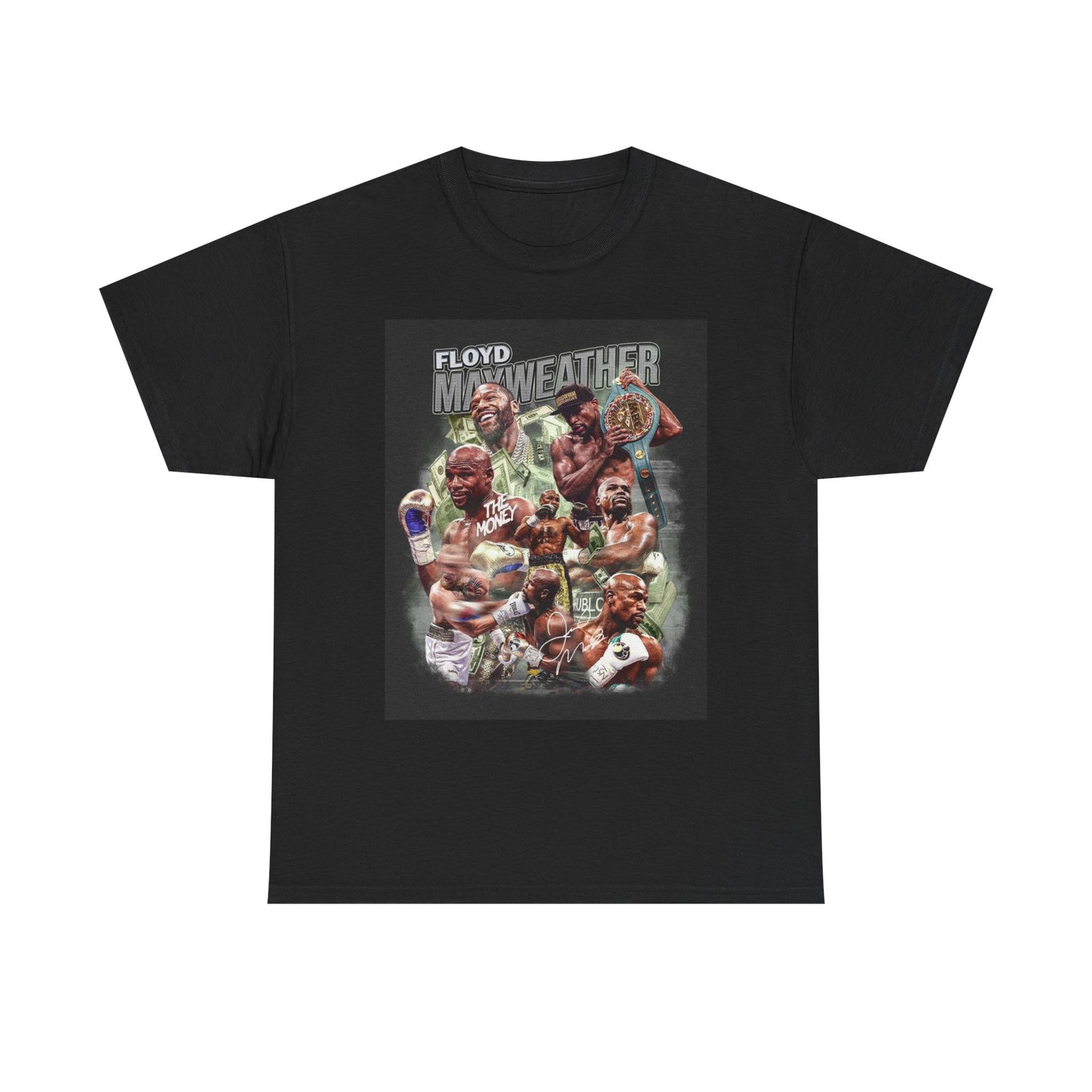 Floyd Mayweather Boxing Graphic T Shirt Vintage Unisex Heavy Cotton Tee