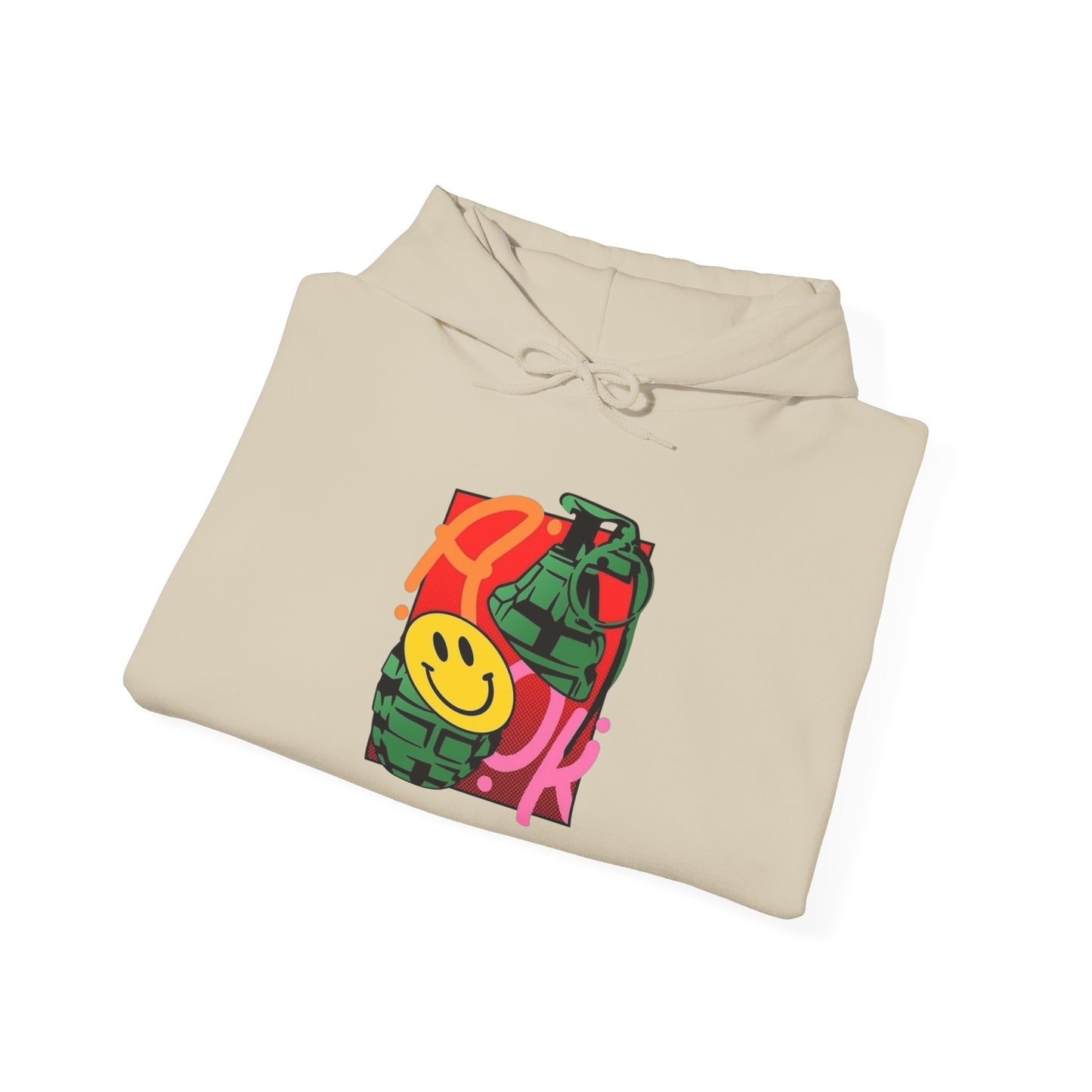 Everything Is A OK Graphic Hoodie Unisex Heavy Blend™ Hooded Sweatshirt