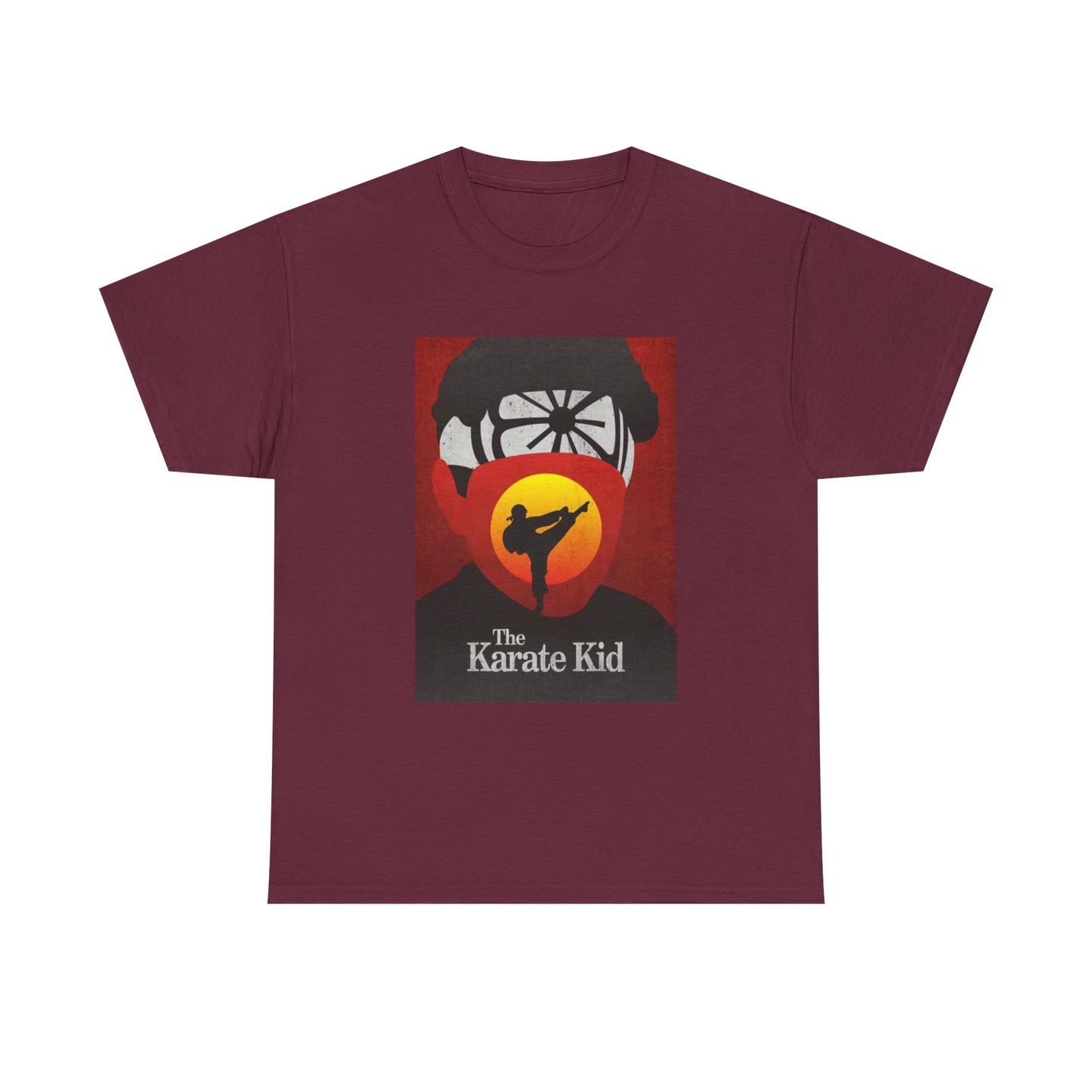 The Karate Kid Tshirt Vintage Retro Movie Poster 90s Unisex Heavy Cotton Tee