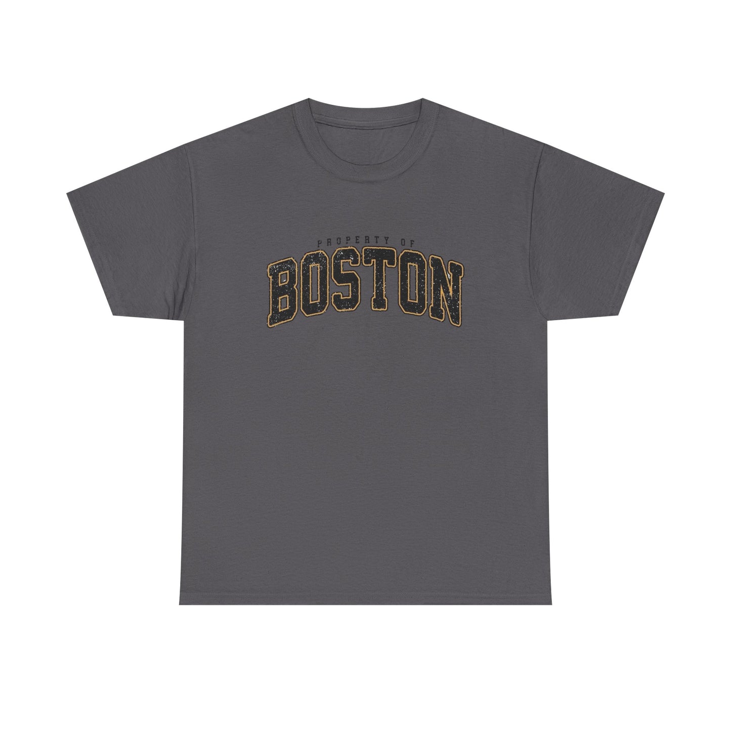 Property Of Boston Graphic T Shirt ADULT NEW