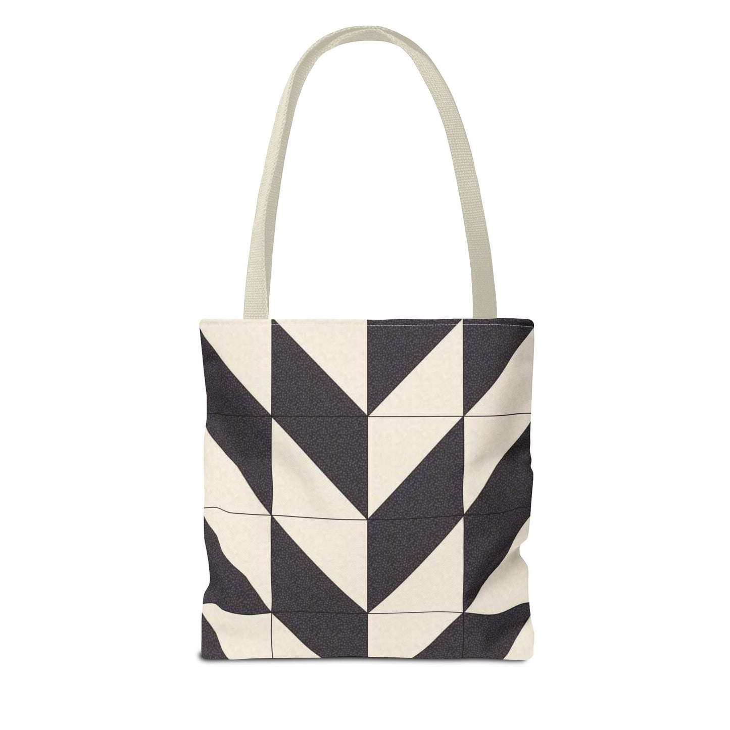 Black And Cream BRAND NEW Modern Purse - Pocketbook - Travel Tote Bag (AOP)