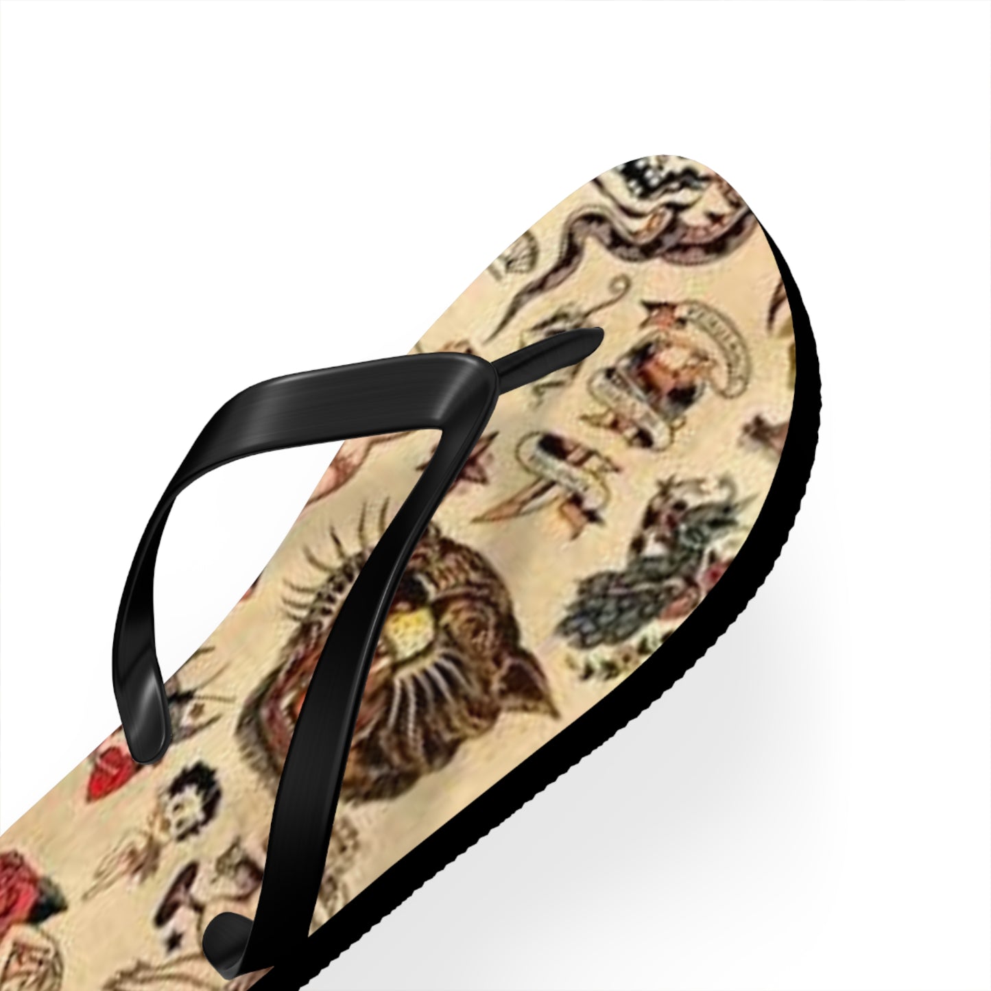 Sailor Jerry Sandals, Beach Shoes, Vacation Flip Flops, Pool Slides, Comfortable