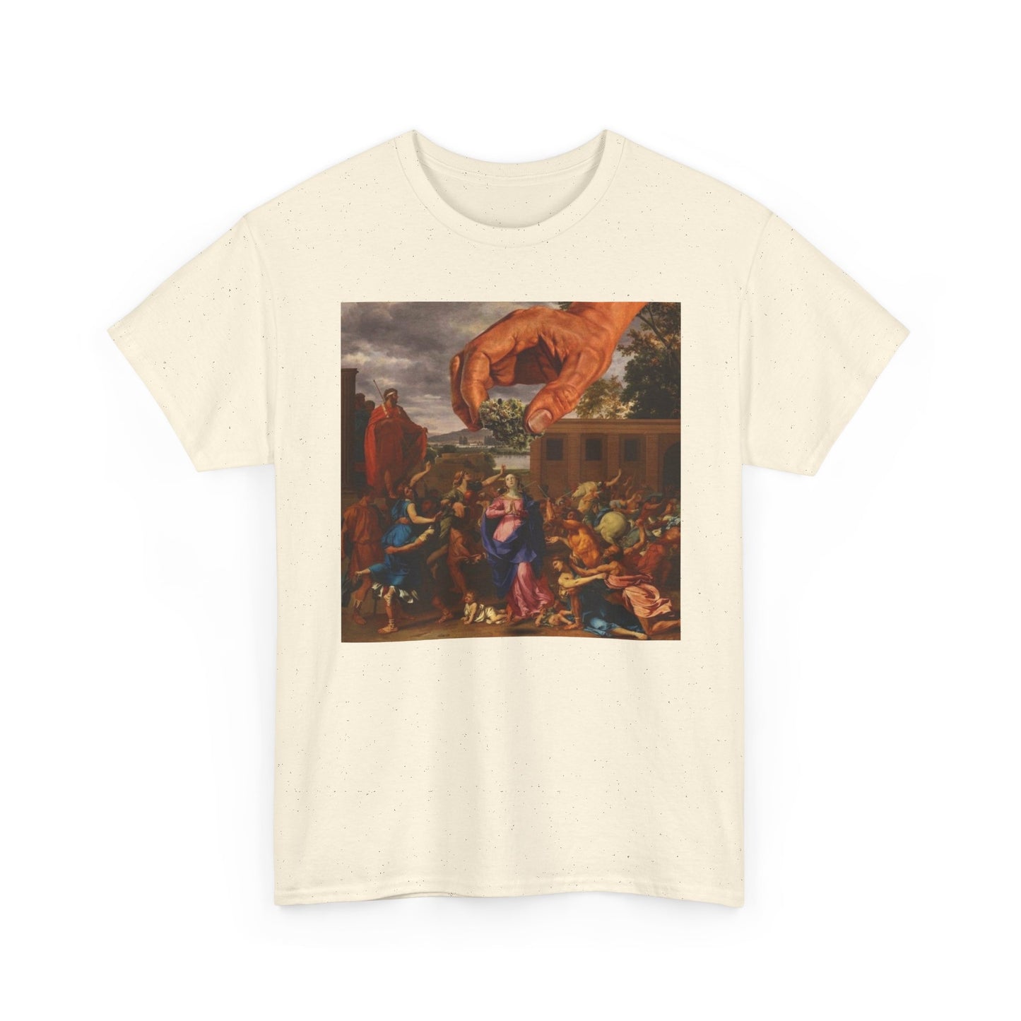 The Weed Gods Painting Graphic T-Shirt Womens Comfy Cotton Tee NEW