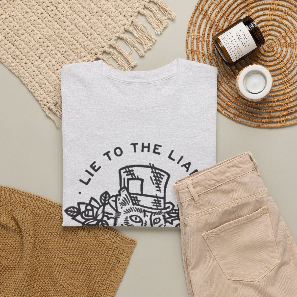“Lie to the Liar, Steal from the Thieves” Graphic T-Shirt Men's Tee