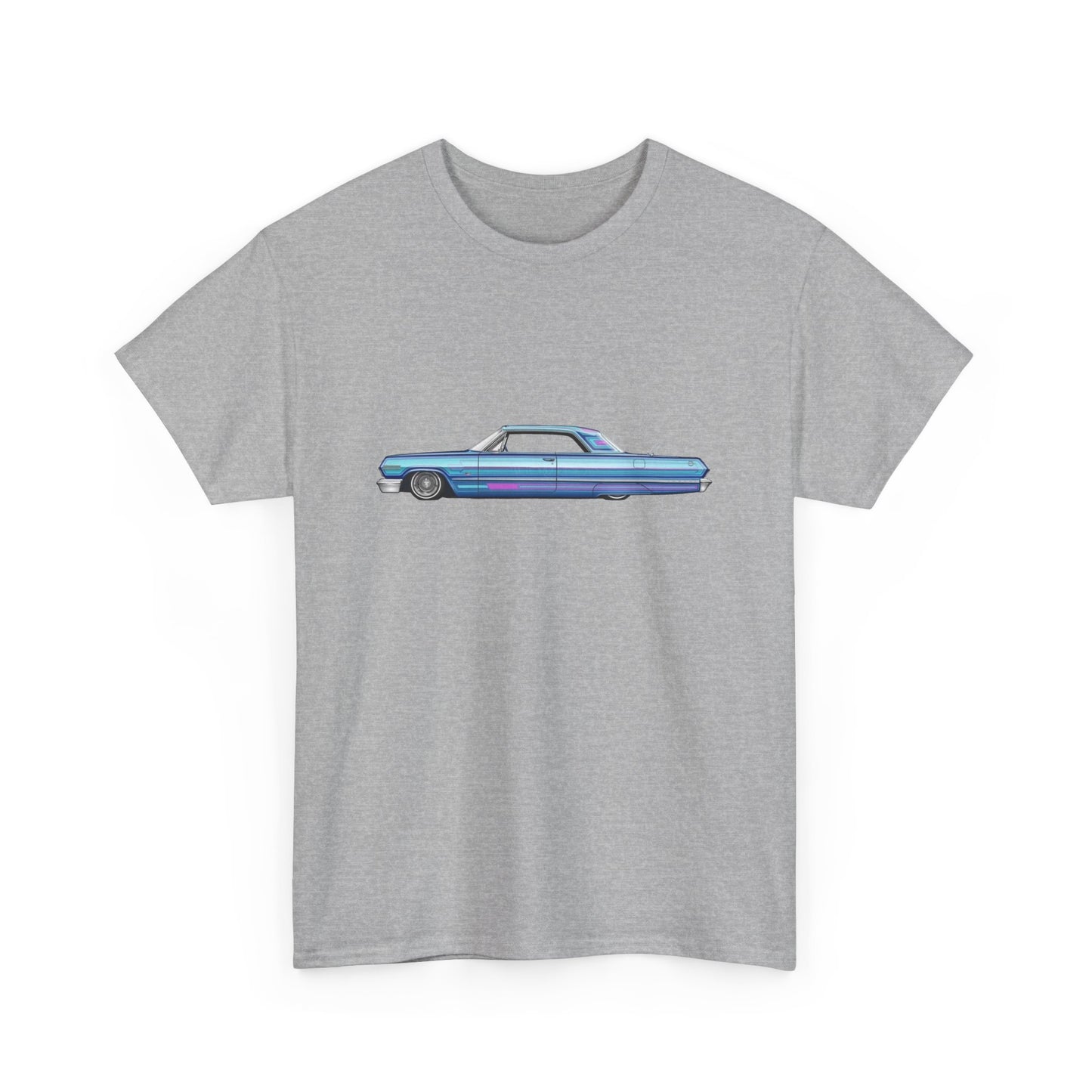 64 Impala Lowrider Cali Graphic T Shirt Unisex Heavy Cotton Tee NEW