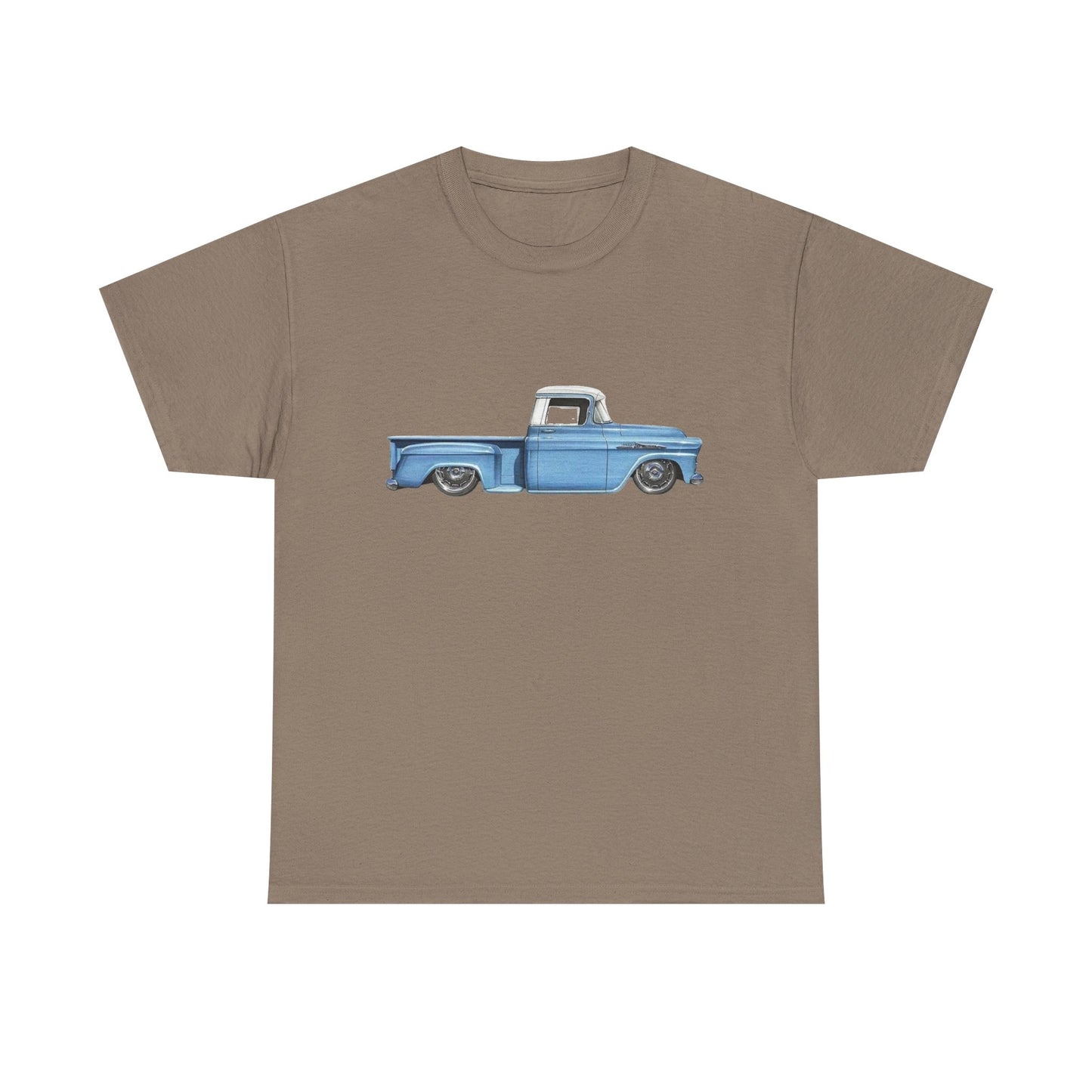 Vintage Chevrolet Pickup 60's Graphic T Shirt Unisex Heavy Cotton Tee NEW