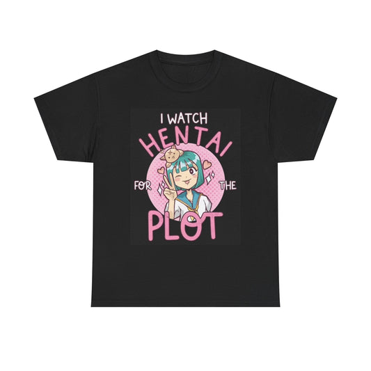 Anime Waifu Graphic Tee, Unisex Tshirt for Gamers, Sexy Art Design, Japanese 5