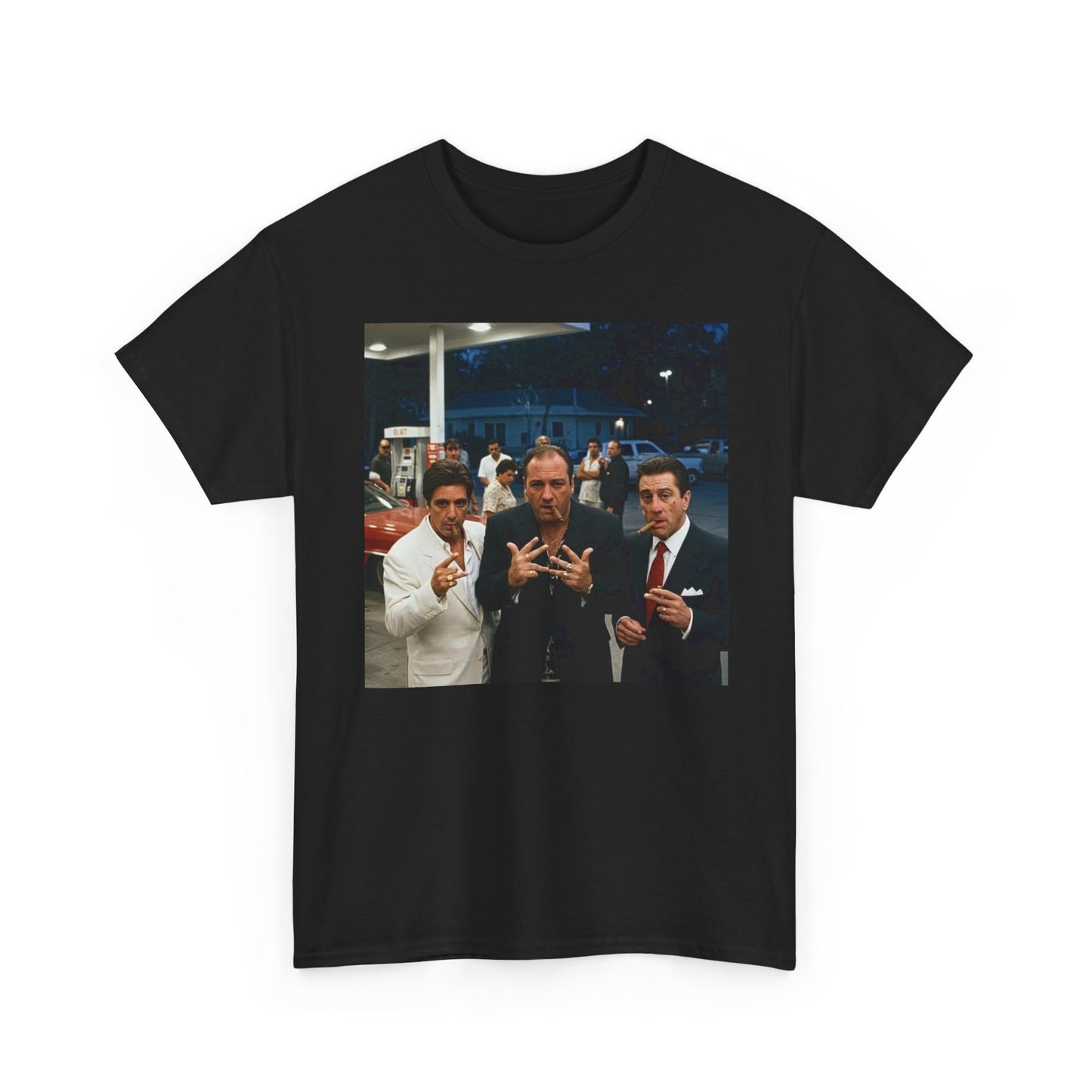 Sopranos Vintage Gangsters Graphic T Shirt NEW Unisex Heavy Cotton Tee
