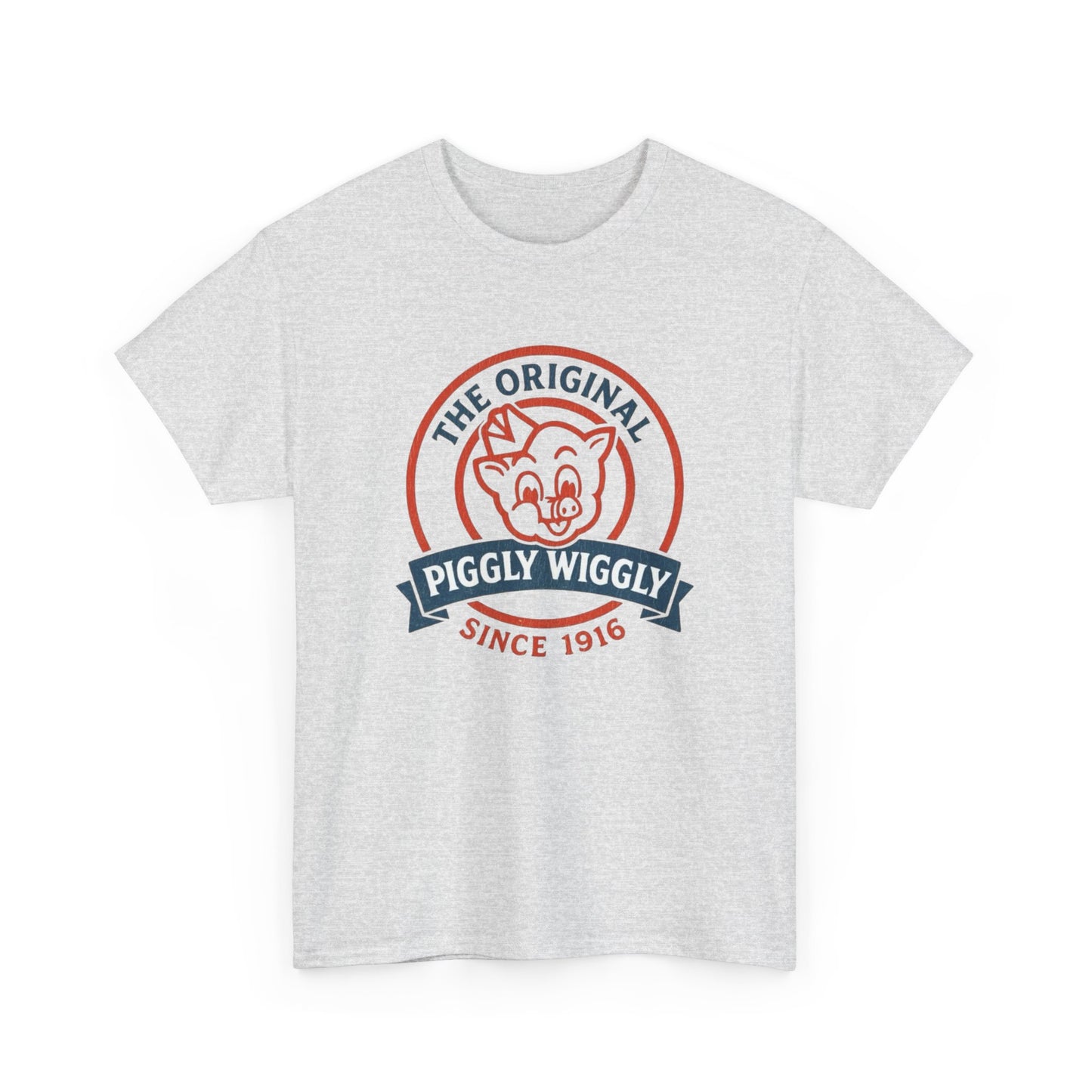 Piggly Wiggly Vintage Graphic T Shirt Heavy Cotton Tee NEW ADULT UNISEX