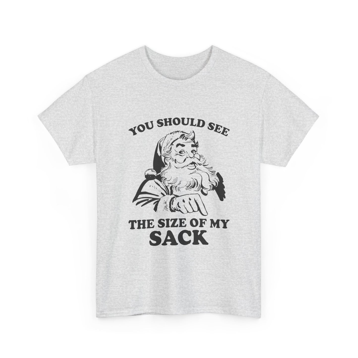 Funny Santa Sex Jokes Humor Graphic T Shirt Unisex NEW Heavy Cotton Tee