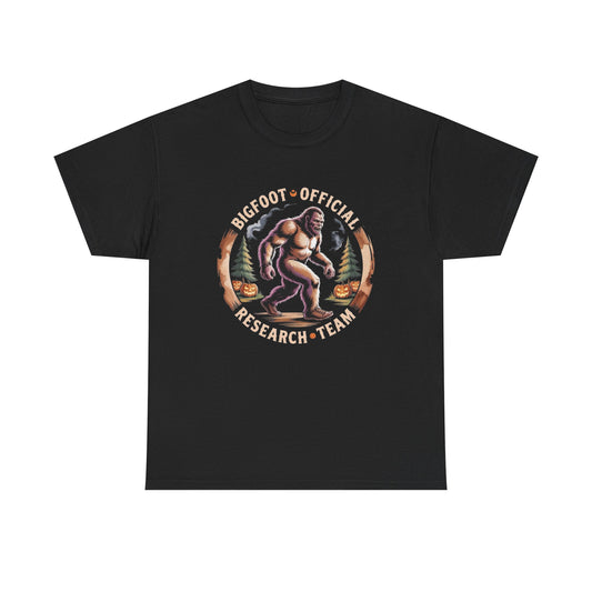 Bigfoot Research Team Graphic T Shirt Unisex Heavy Cotton Tee