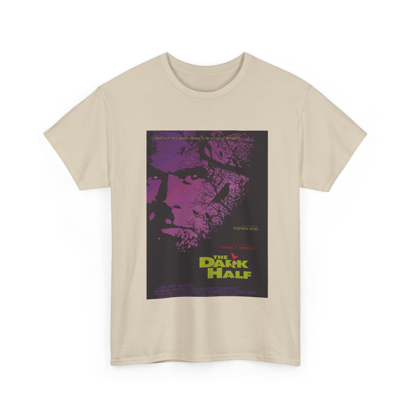 The Dark Half Shirt Vintage Horror Movie Stephen King Retro Unisex Heavy Cotton