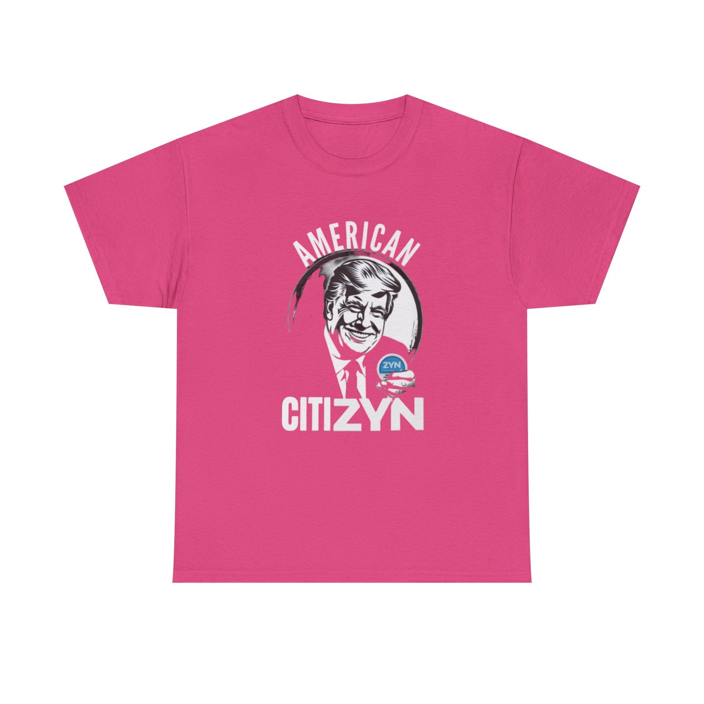 ZYN T-shirt funny Trump Shane Gillis Tucker Newport graphic Heavy Cotton Tee