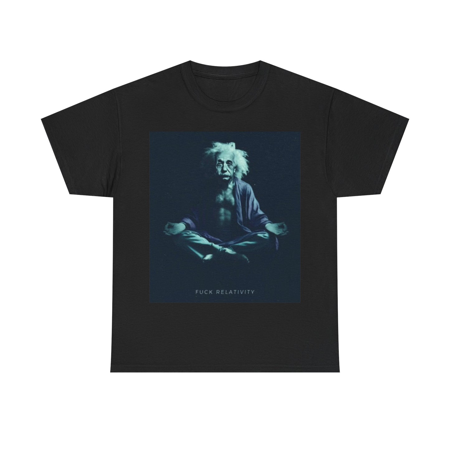 Albert Einstein Shirt Funny Theory Of Relativity Unisex Heavy Cotton Tee