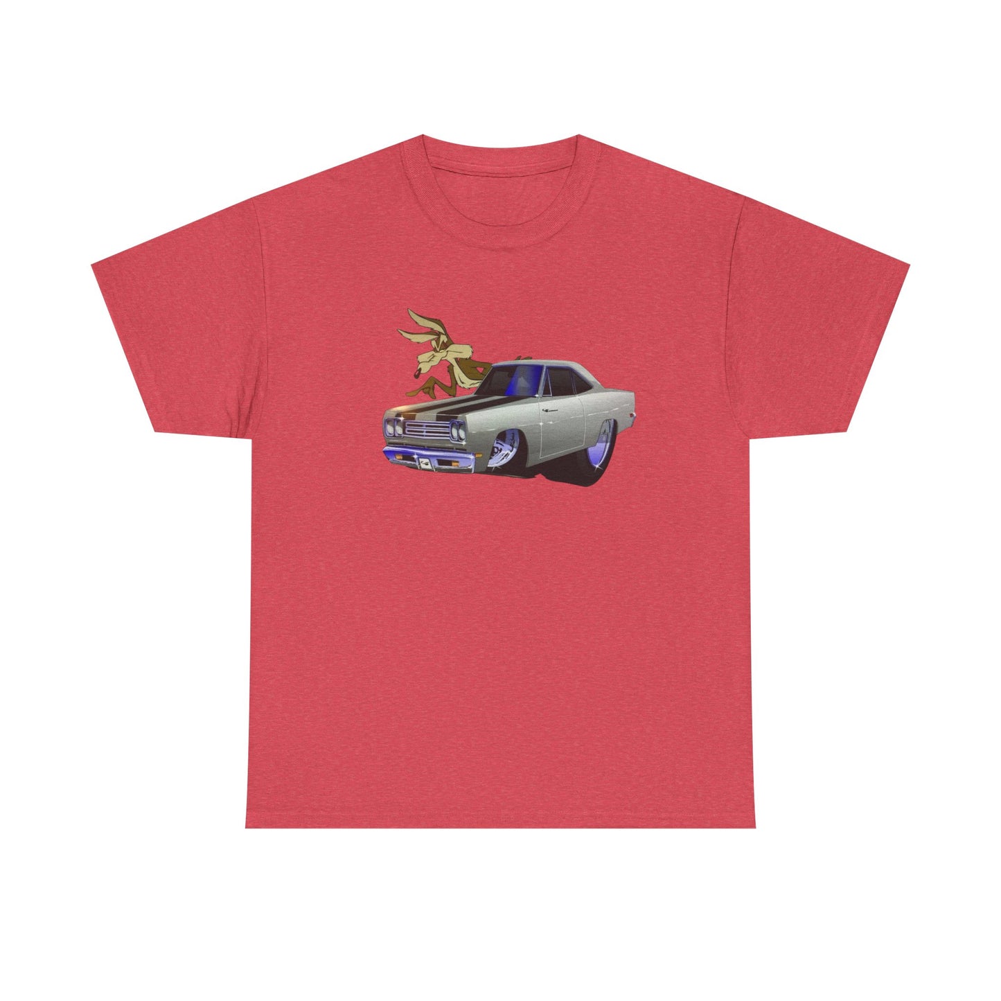 Plymouth Roadrunner Classic Graphic T Shirt Unisex Heavy Cotton Tee NEW