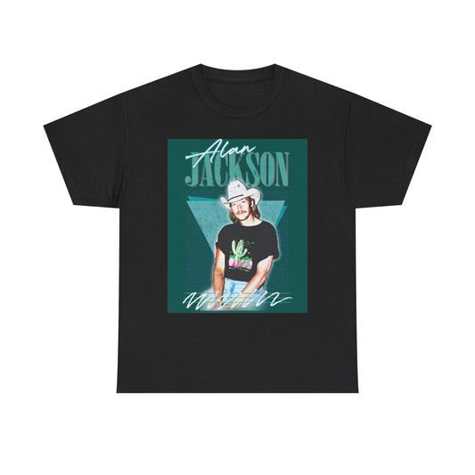 Alan Jackson Graphic T Shirt Vintage Retro Country Unisex Heavy Cotton Tee