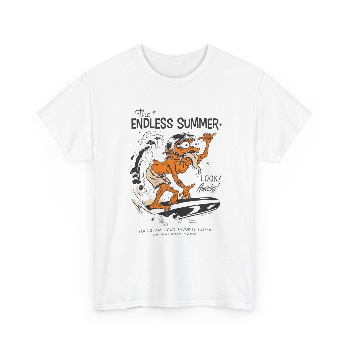 The Endless Summer T Shirt Graphic Unisex Heavy Cotton Tee NEW GIFT