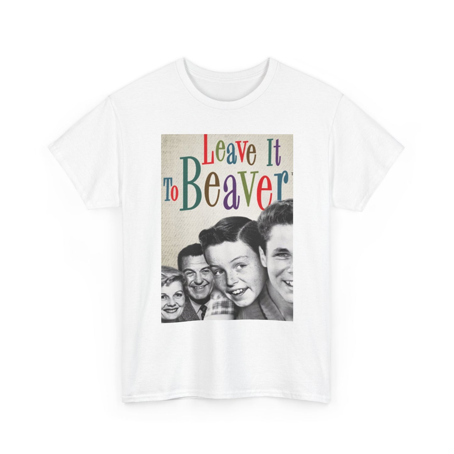 Leave It To Beaver Graphic T Shirt Vintage Unisex Heavy Cotton Tee
