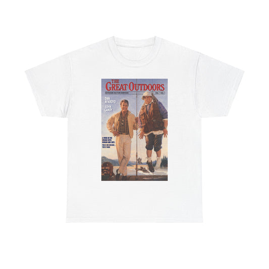 John Candy Tshirt The Great Outdoors Dan Aykroyd movie Unisex Heavy Cotton Tee