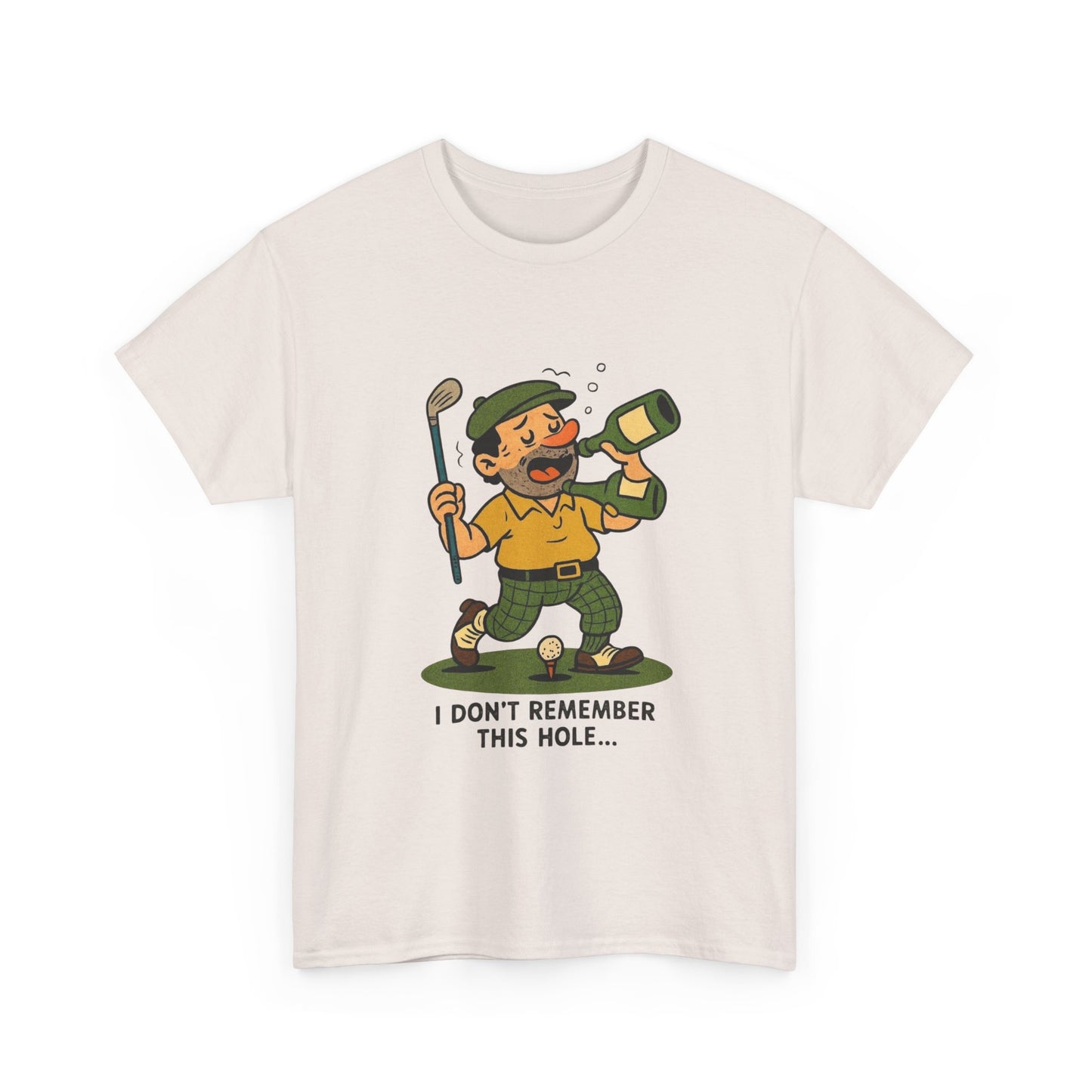 Funny Golfing Drunk Graphic T Shirt ADULT NEW