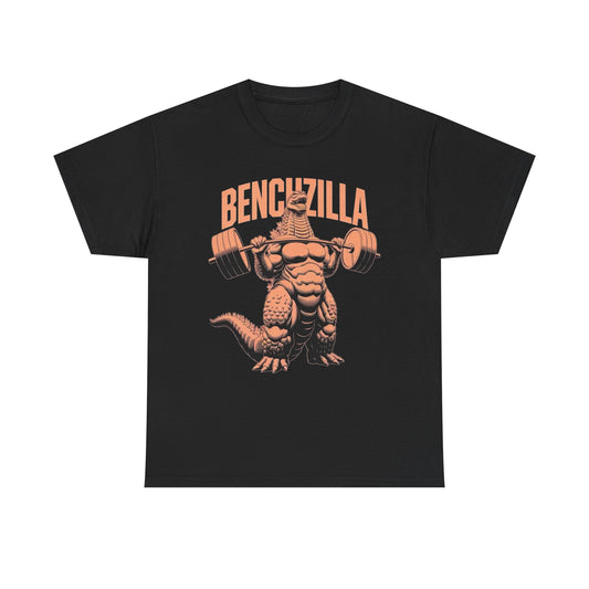 Bench Zilla Gym Graphic T Shirt NEW Unisex Heavy Cotton Tee