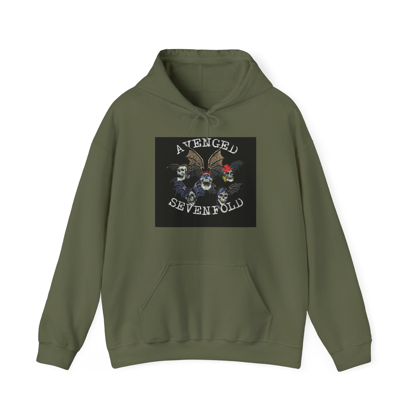 Avenged sevenfold hoodie punk rock metal vintage Hooded Sweatshirt graphic