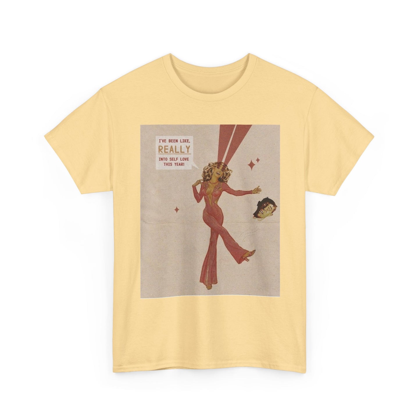 Really Into Myself Graphic T-Shirt Womens Comfy Cotton Tee NEW