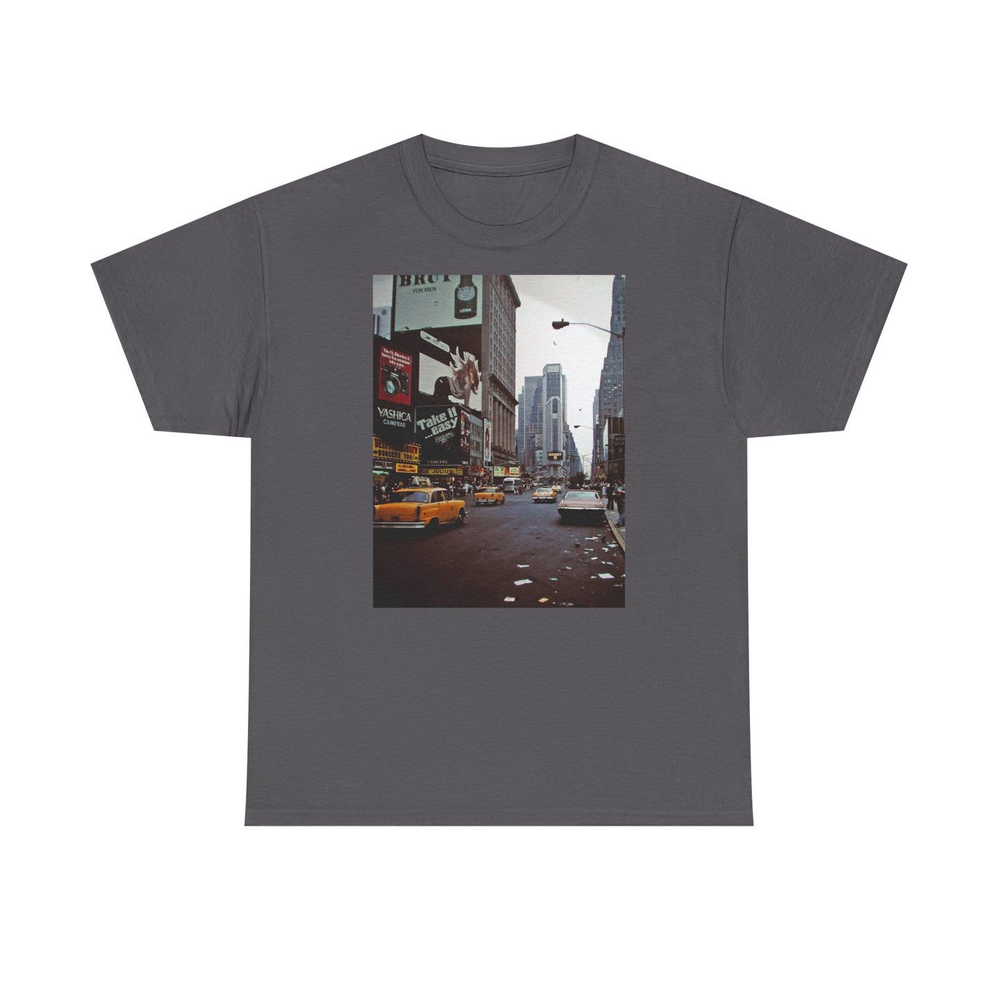 New York retro vintage supreme style Heavy Cotton Tee
