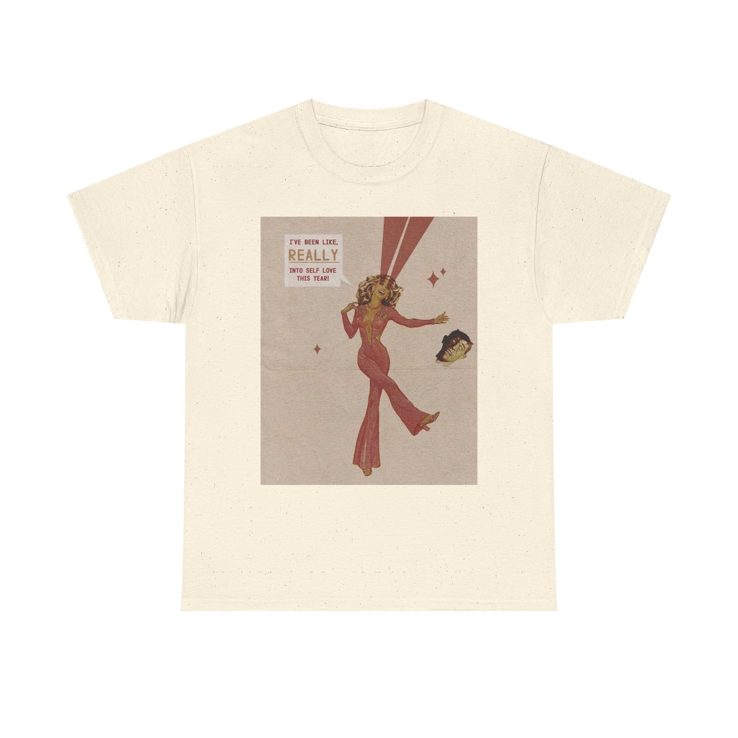 Really Into Myself Graphic T-Shirt Womens Comfy Cotton Tee NEW