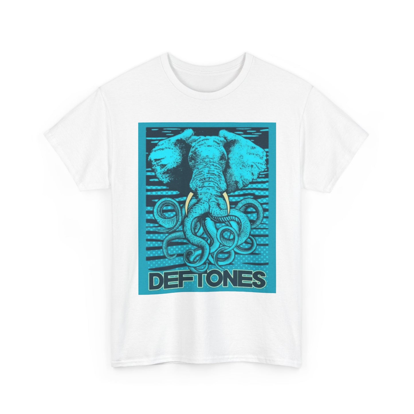 Deftones Graphic T Shirt Vintage Rock Band Merch Unisex Heavy Cotton Tee