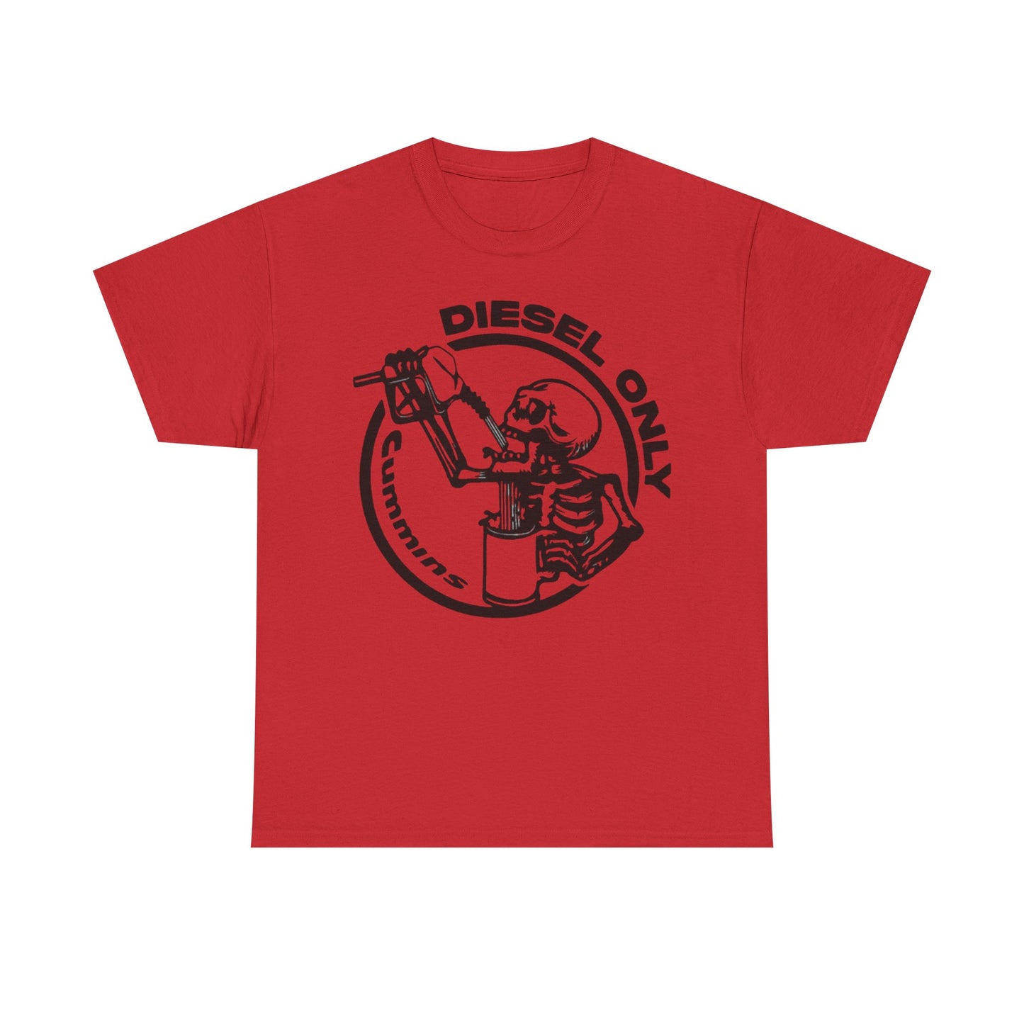 Diesel Only Cummins Graphic T Shirt Unisex Heavy Cotton Tee NEW