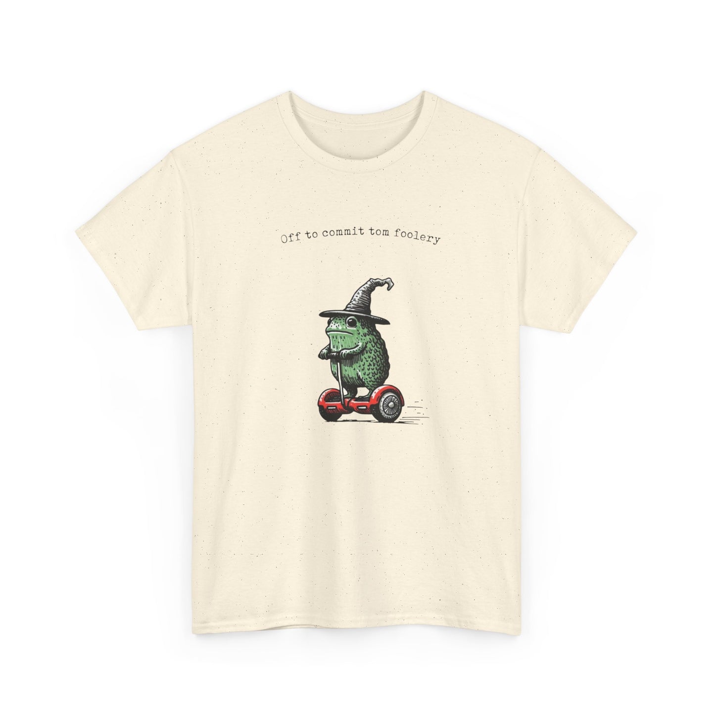 Off To Commit Tomfoolery Graphic T-Shirt Men's Women's Heavy Cotton Tee NEW GIFT