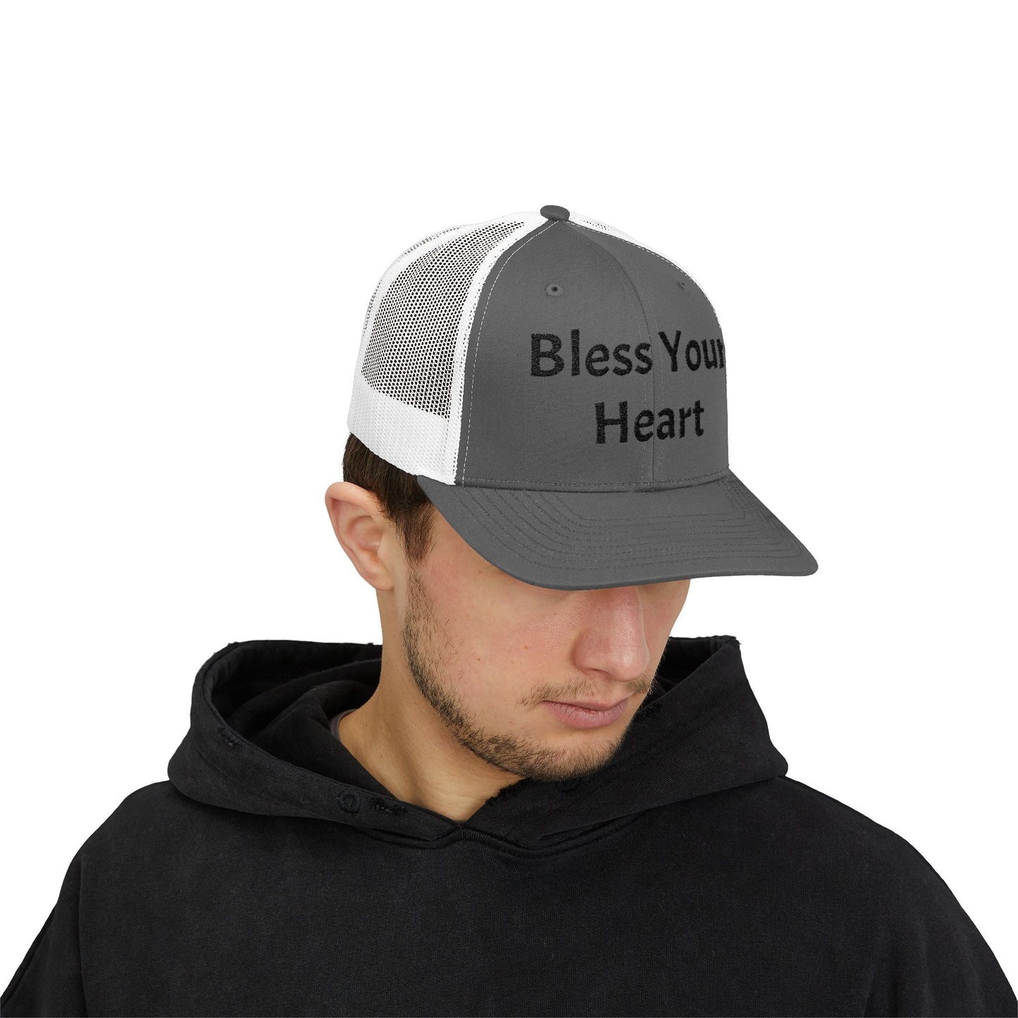 Bless Your Heart Hat Southern Charm Funny Snapback Trucker Cap