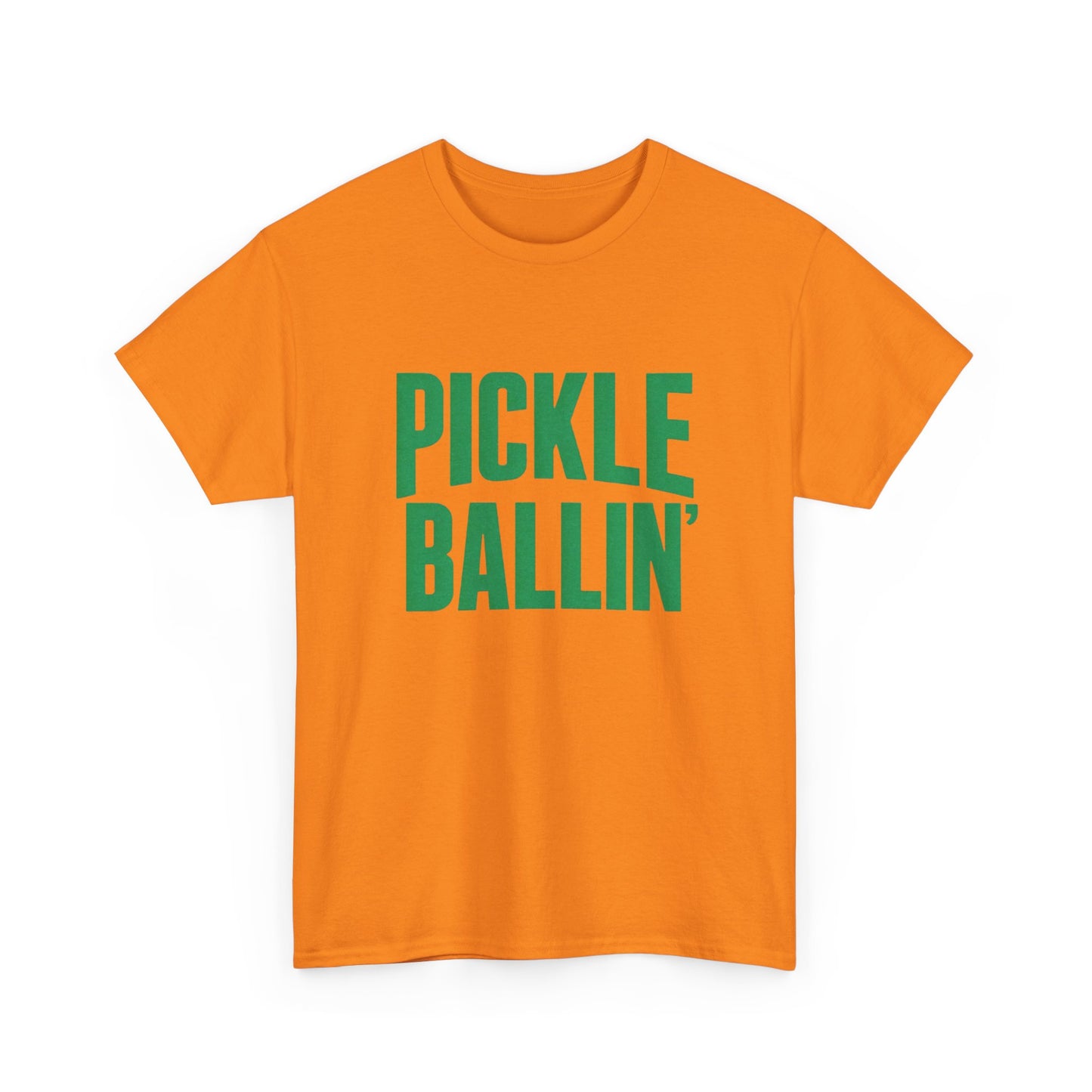 Pickle Ballin Retro Graphic T Shirt Heavy Cotton Tee