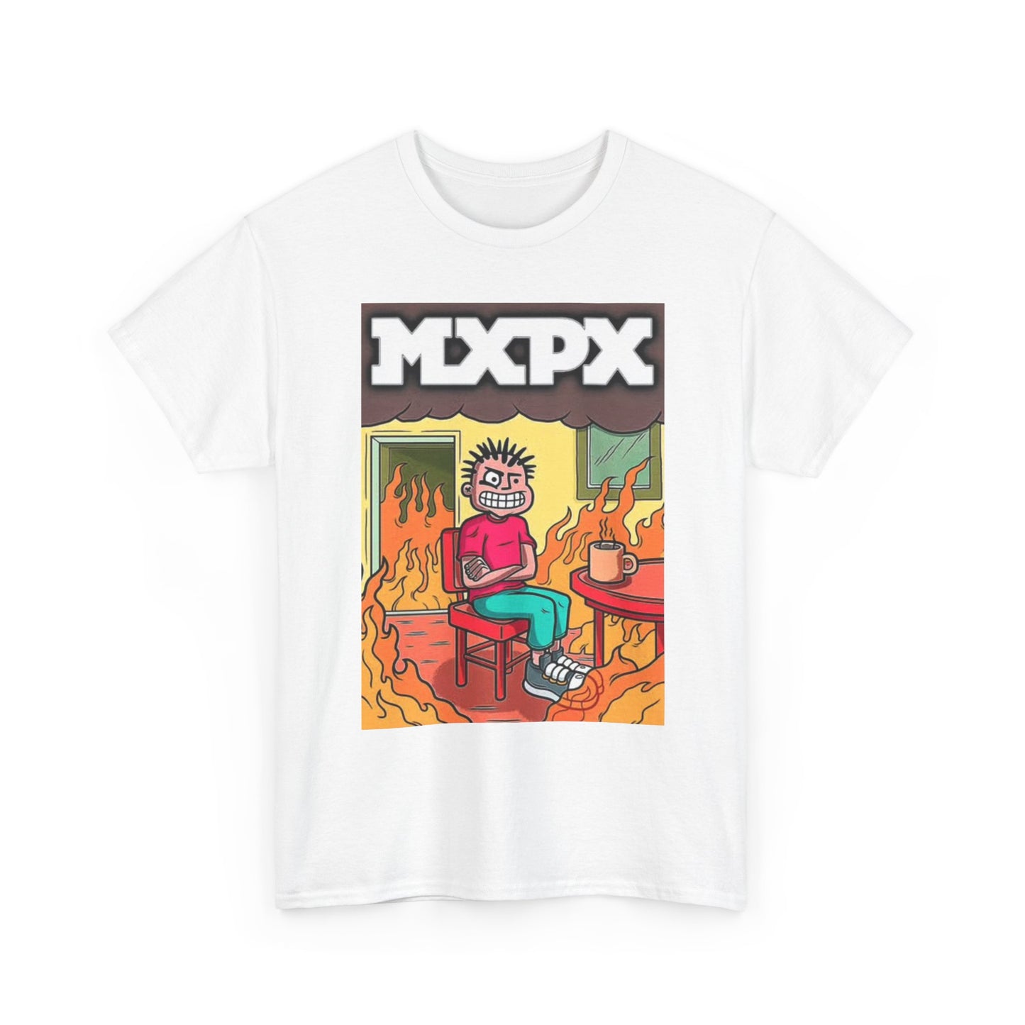 MXPX Graphic T Shirt ART Poster band Merch Unisex Heavy Cotton Tee