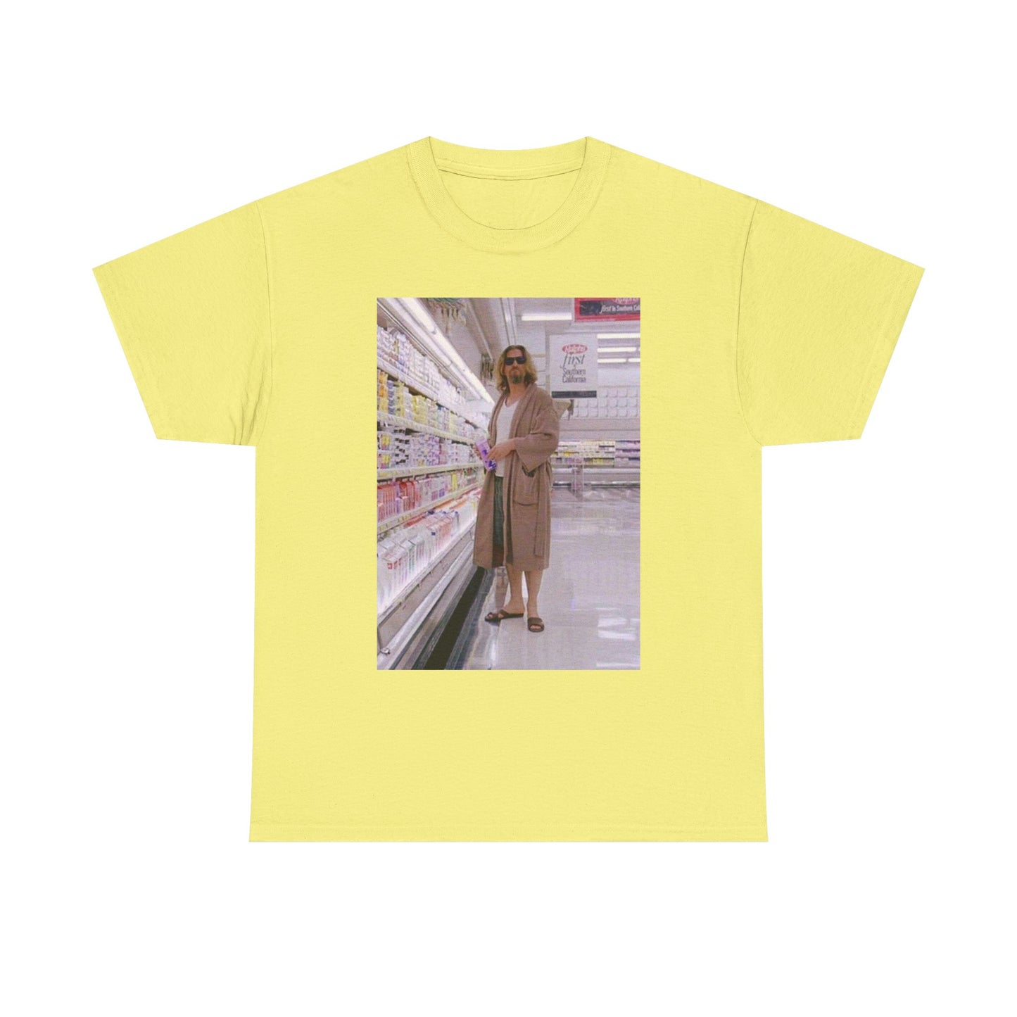 The Dude The Big Lebowski Vintage Graphic T Shirt NEW Adult Tee