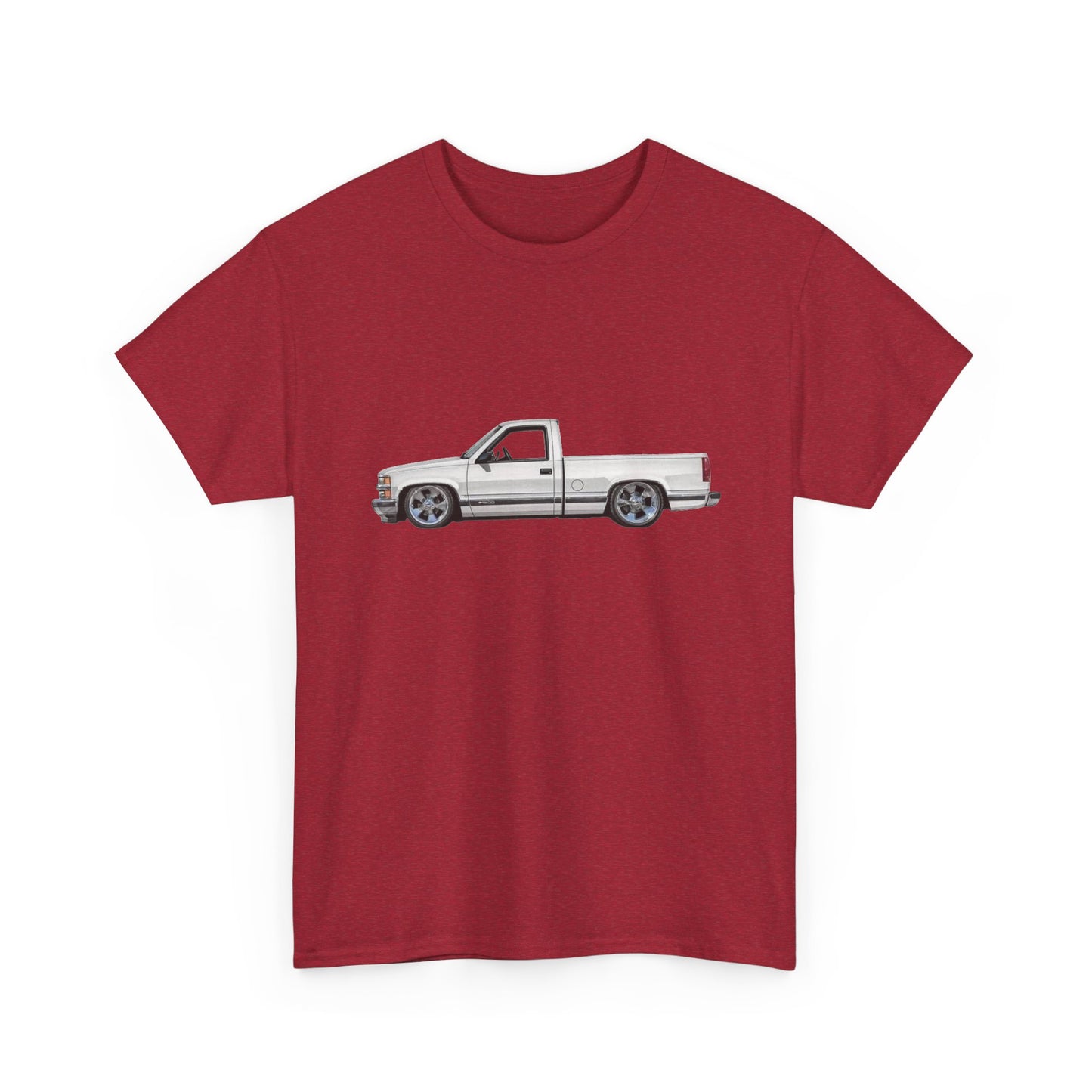 90's OBS Chevy Truck Graphic T Shirt Unisex Heavy Cotton Tee NEW