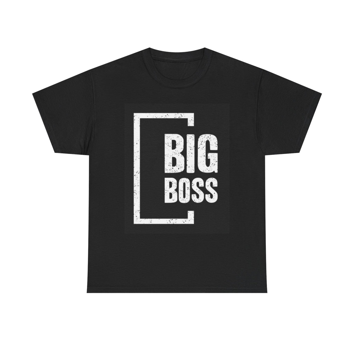 Big Boss Graphic T Shirt Funny Motivation Own Boss Unisex Heavy Cotton Tee
